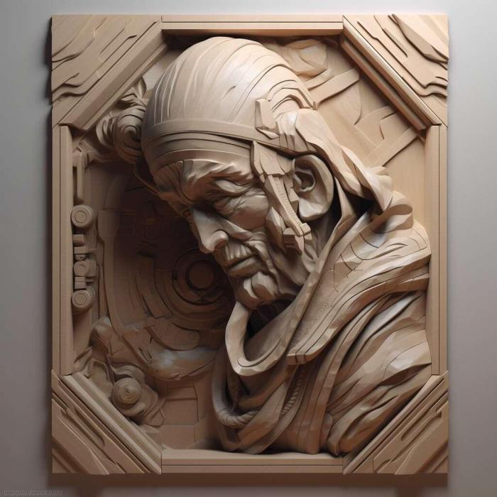 نموذج ثلاثي الأبعاد لآلة CNC 3D Art 